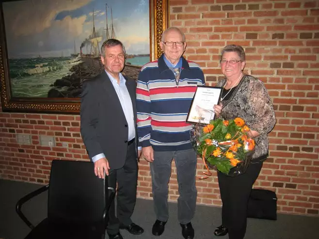 Erling Jensen modtager handicappris i 2011