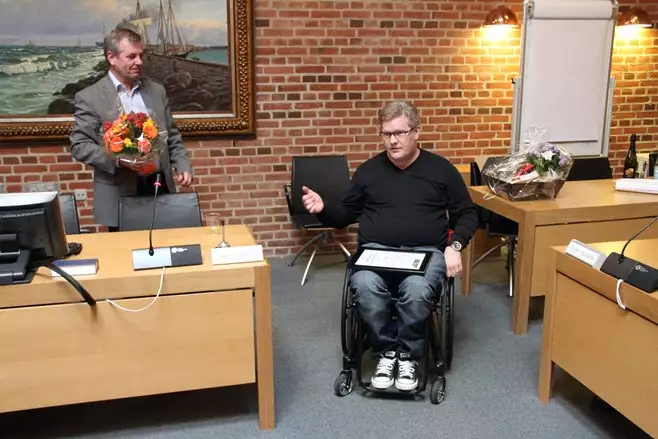 Jens Holst modtager handicappris 2010